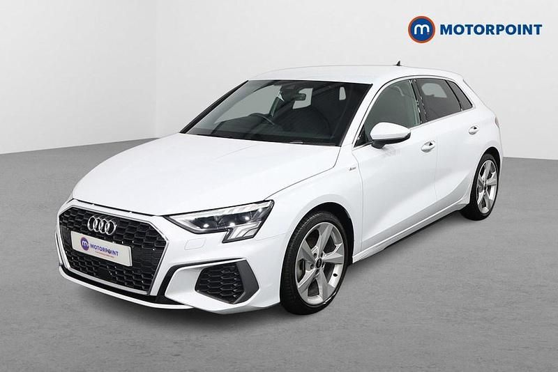 Used Audi A3 S-Line 2023 White Hatchback