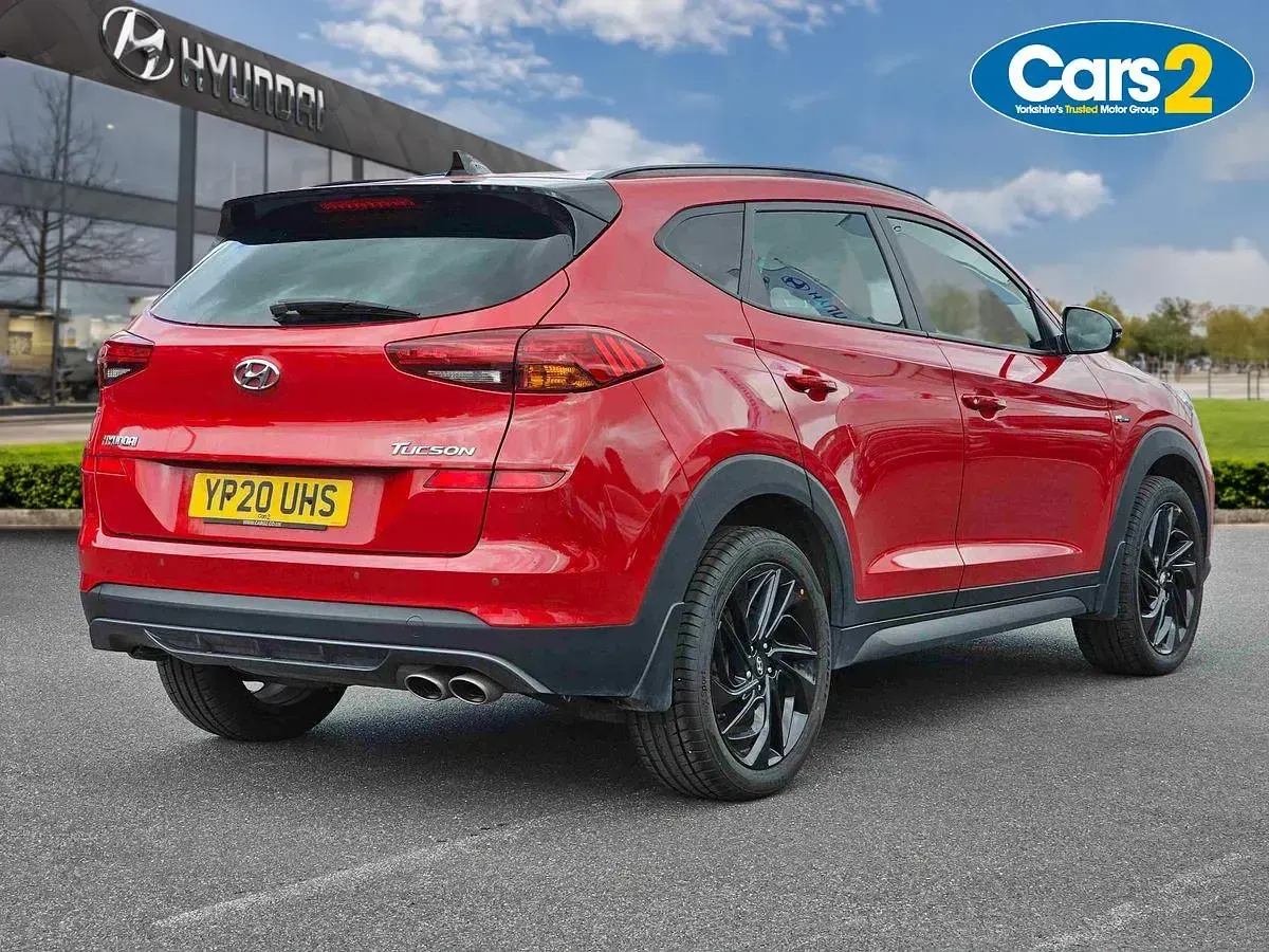 Used Hyundai Tucson N Line 177 HP (130 kW) 2020 Red SUV