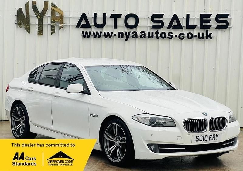 Used BMW 520 Comfort Edition 2010 White Sedan