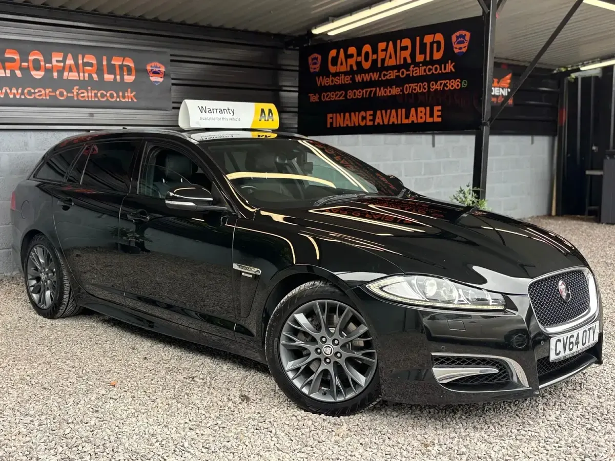 Used Jaguar XF R-Sport 2014 Black Estate