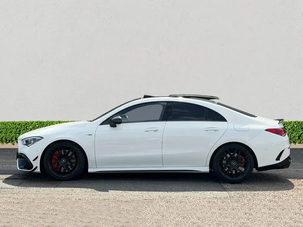 Used Mercedes CLA45 AMG AMG 421 HP (309 kW) 2023 White Coupe