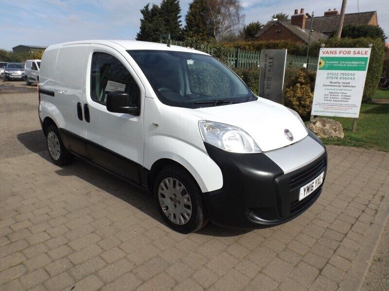 White Used 2016 Fiat Fiorino MPV | £3,495 (A bit pricey) - Image 1/4