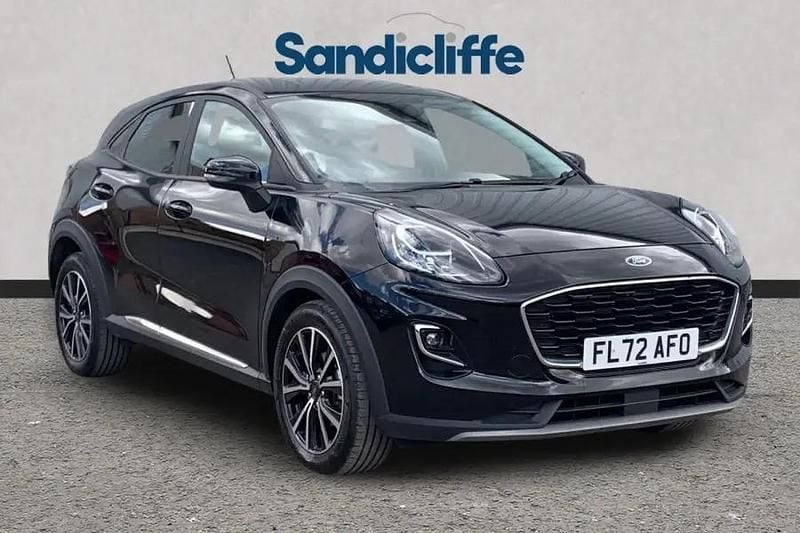 Black Used 2022 Ford Puma Gen-E Titanium Hatchback | £15,190 (Good price) - Image 1/4