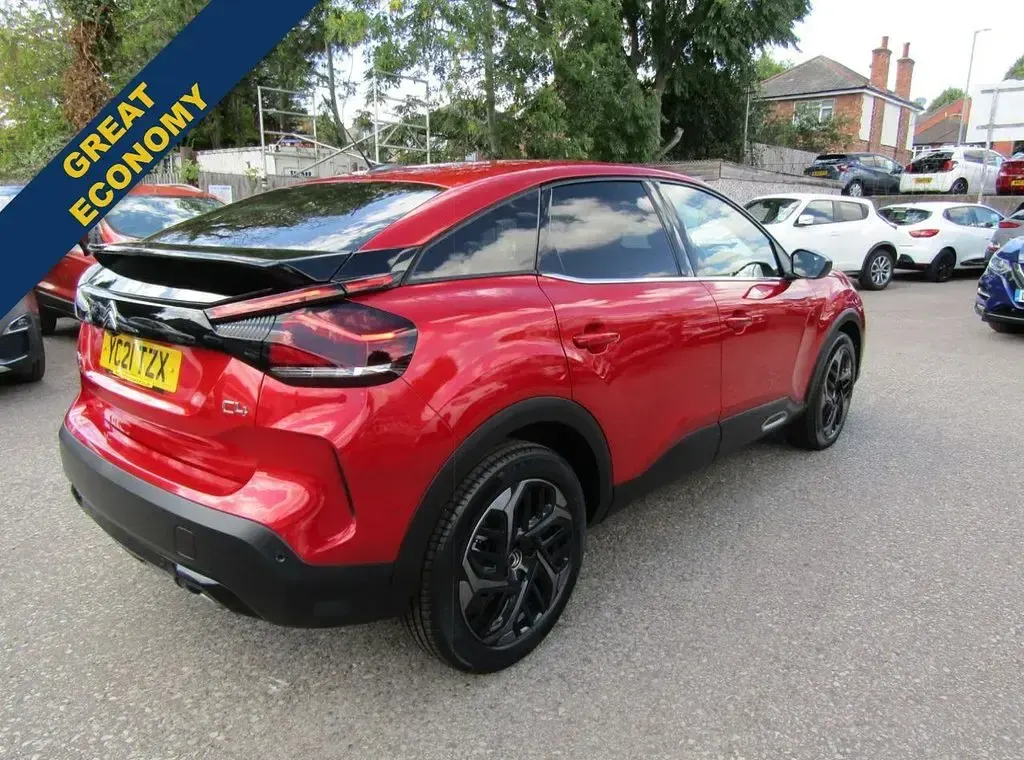 Used Citroën C4 PureTech 2021 Red Hatchback