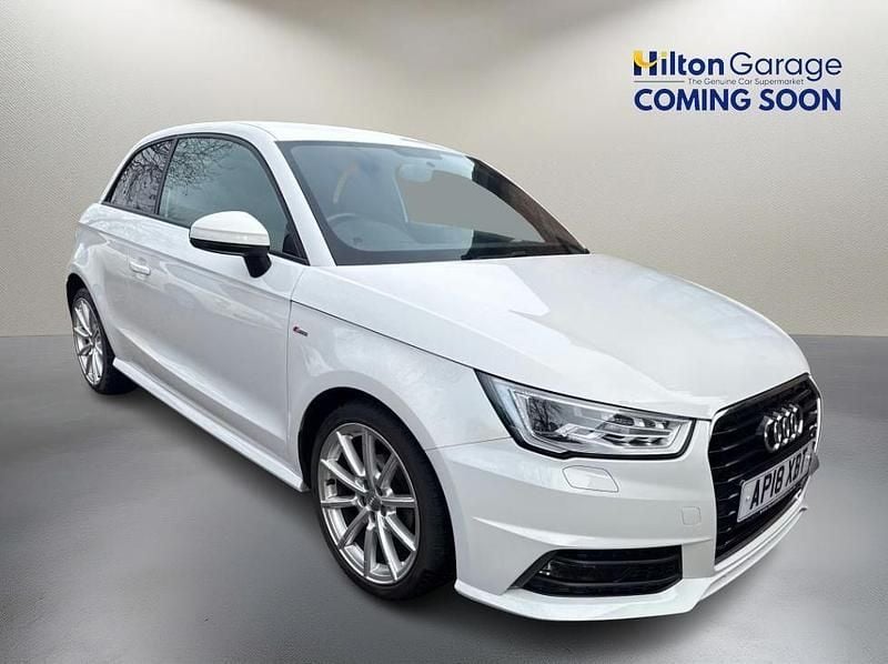 White Used 2018 Audi A1 S-Line Hatchback | £10,950 (Good price) - Image 1/1