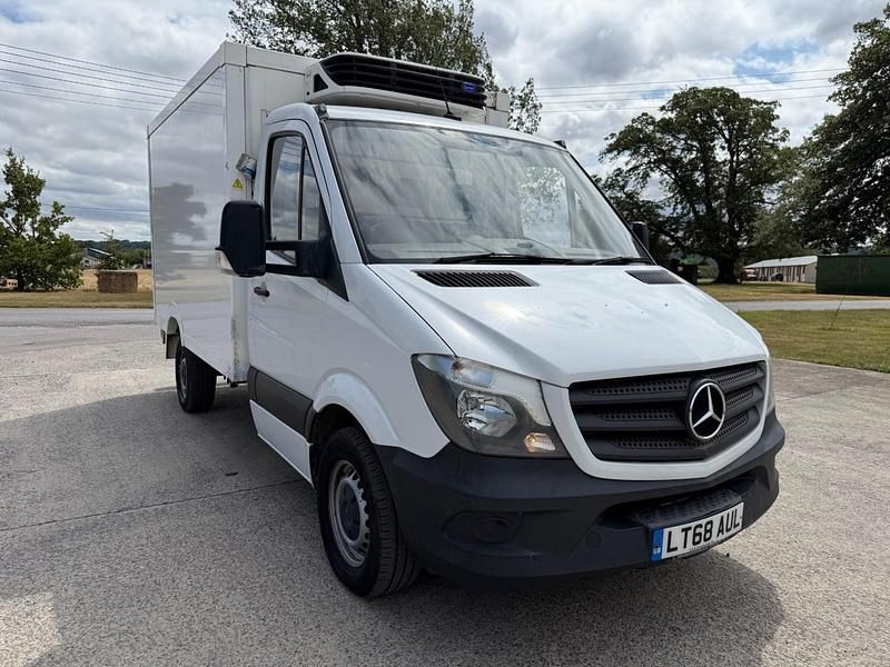 Begagnad Mercedes Sprinter 2018 Vit Van