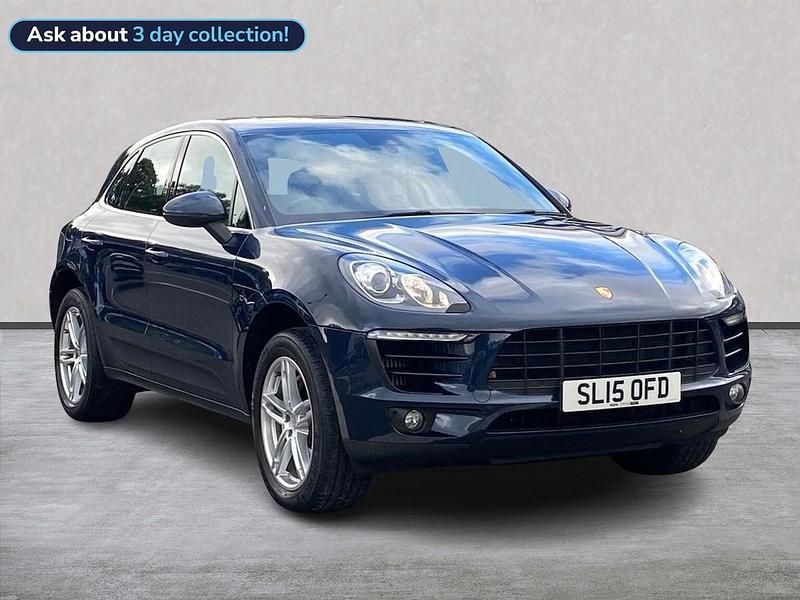 Blue Used 2015 Porsche Macan S SUV | £20,497 (Super price) - Image 1/4