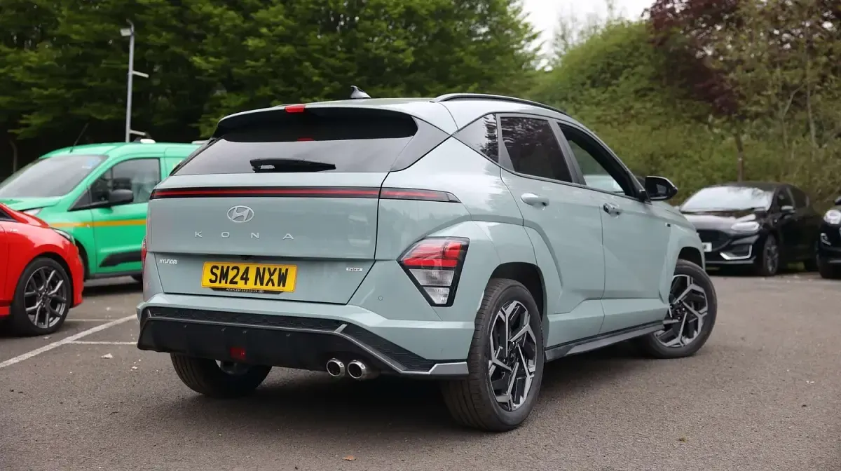 Used Hyundai Kona N Line 2024 Green SUV