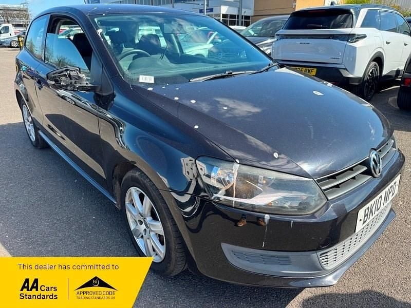 Used VW Polo SE 70 HP (51 kW) 2010 Black Hatchback