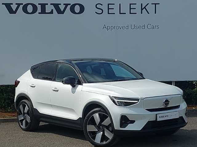 White Used 2022 Volvo C40 Pro SUV | £26,998 (A bit pricey) - Image 1/4