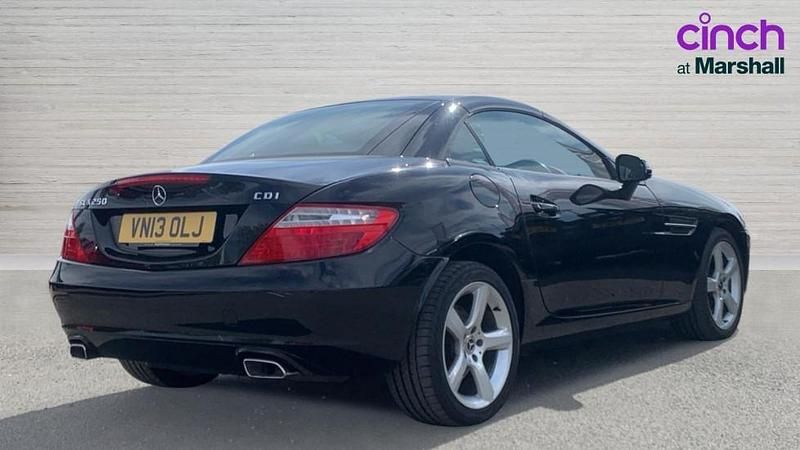 Begagnad Mercedes SLK250 204 HK (150 kW) 2013 Svart Cab