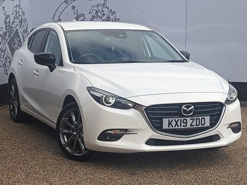White Used 2019 Mazda 3 Inclusive Hatchback | £9,495 (Fair price) - Image 1/4