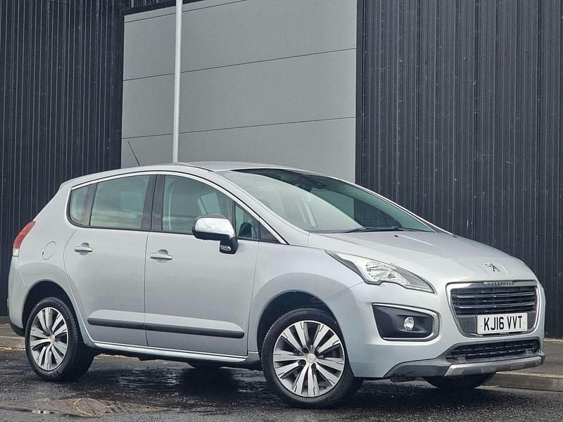 Silver Used 2016 Peugeot 3008 Active SUV | £8,990 (Super price) - Image 1/4