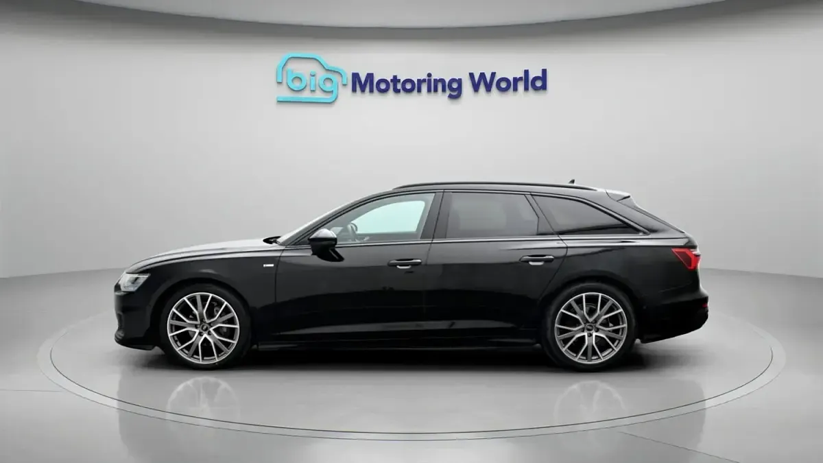 Used Audi A6 Black Edition 204 HP (150 kW) 2023 Black Estate