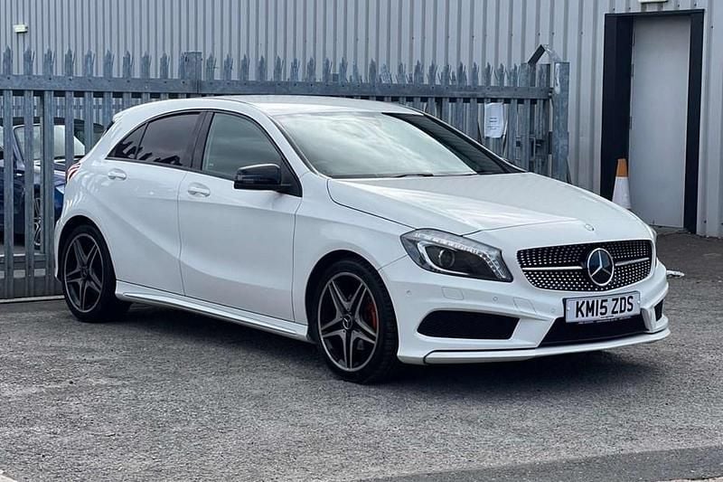 White Used 2015 Mercedes A200 AMG Hatchback | £11,995 (Fair price) - Image 1/1