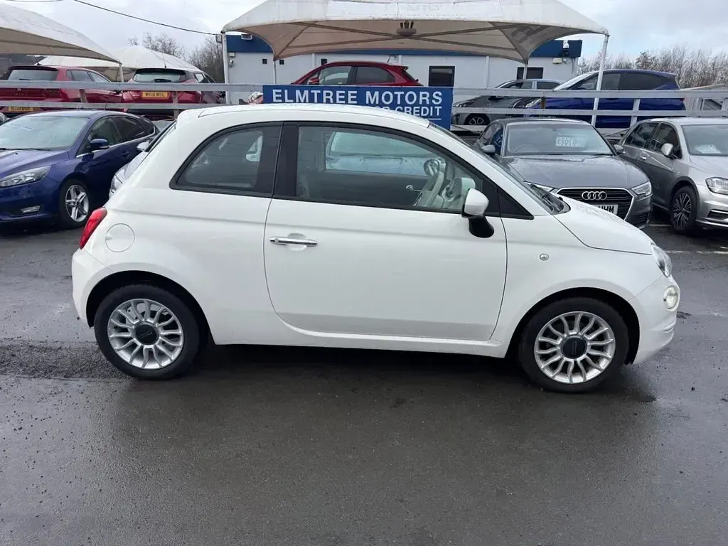 Used Fiat 500 Pop Star 69 HP (50 kW) 2017 White Hatchback