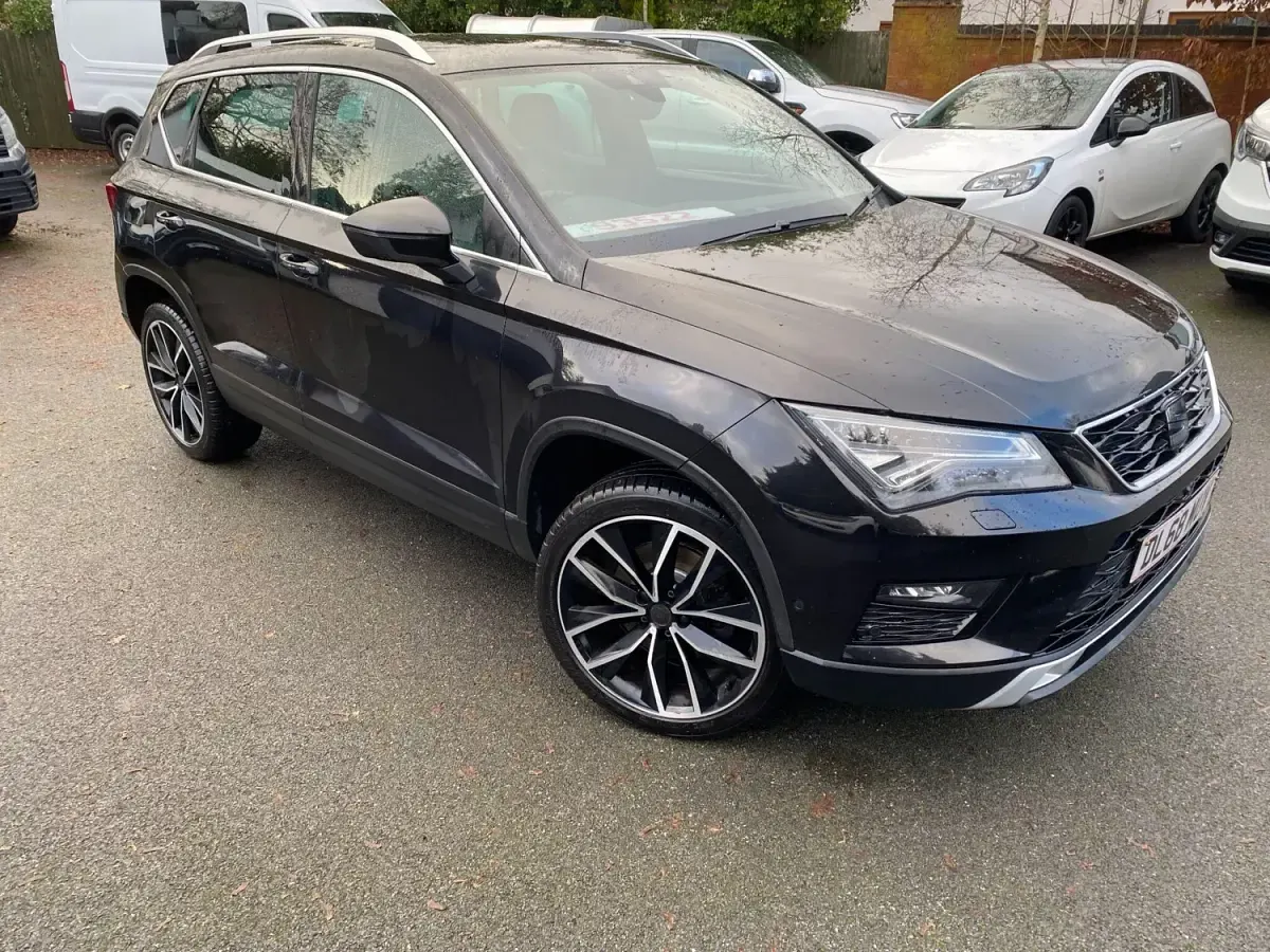 Begagnad Seat Ateca XCELLENCE Lux 150 HK (110 kW) 2019 Svart SUV