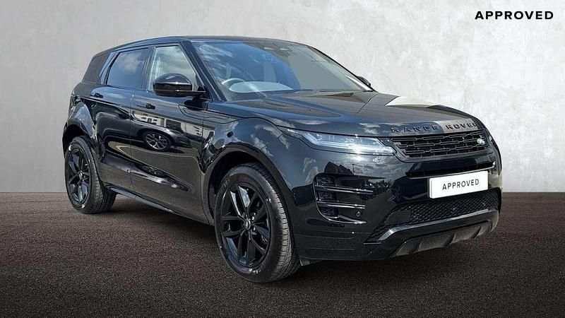 Black Used 2025 Land Rover Range Rover evoque SE Dynamic SUV | £39,995 (Expensive) - Image 1/4
