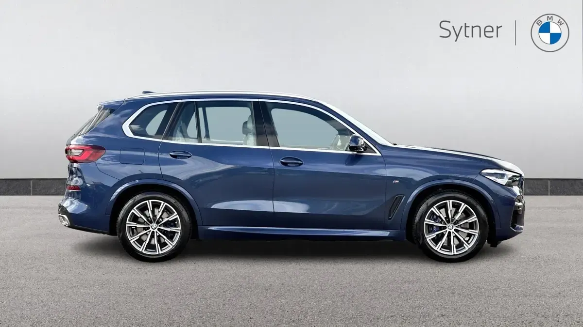 Used BMW X5 M Sport 394 HP (289 kW) 2020 Blue SUV