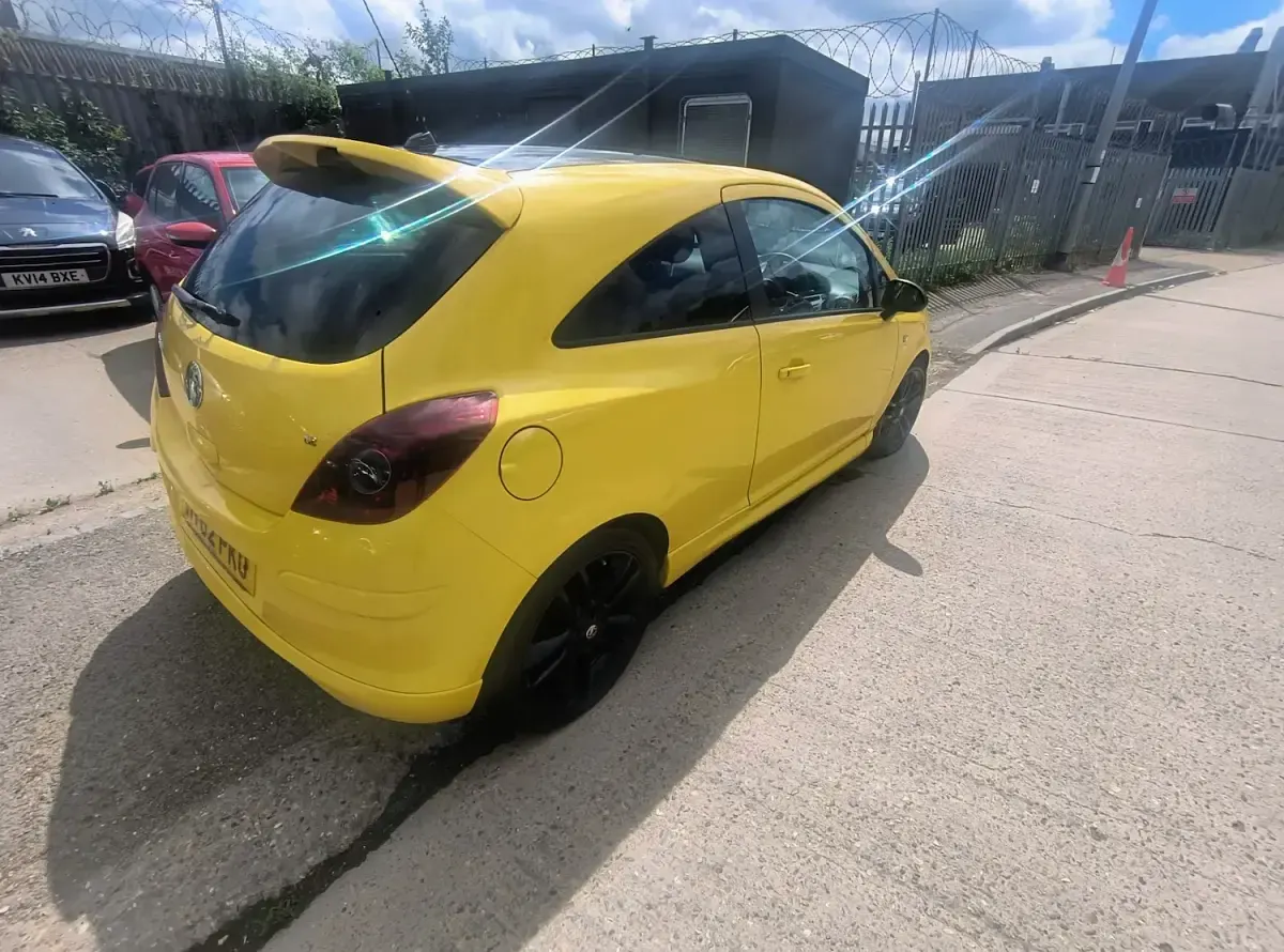 Used Vauxhall Corsa Edition 2012 Yellow Hatchback