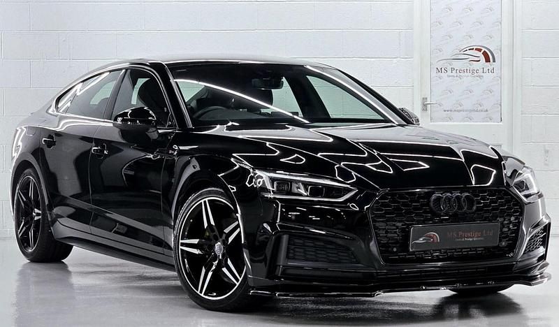Black Used 2021 Audi A5 S-Line Hatchback | £22,000 (Super price) - Image 1/4