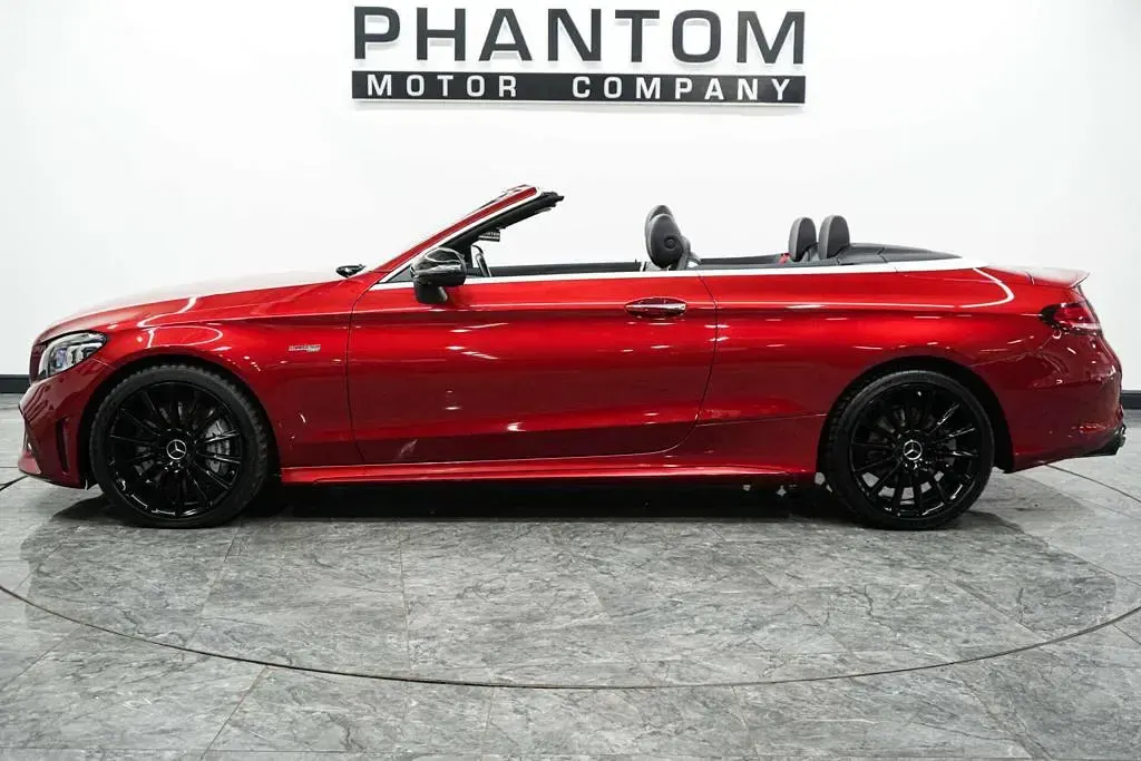 Used Mercedes C43 AMG Premium Plus 390 HP (286 kW) 2019 Red Cabriolet