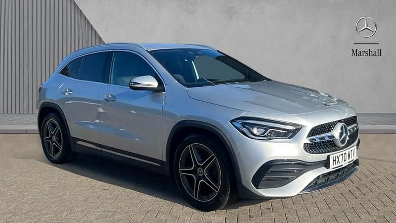 Iridium silver metallic Used 2020 Mercedes GLA200 AMG Line Premium SUV | £27,580 - Image 1/4