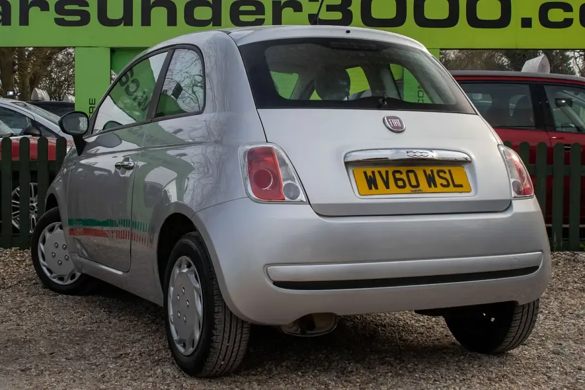 Used Fiat 500 Pop 69 HP (50 kW) 2010 Silver Hatchback