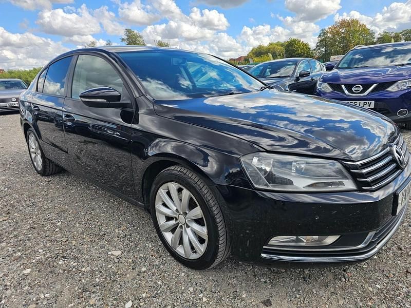 Black Used 2014 VW Passat Sedan | £3,770 (Good price) - Image 1/4