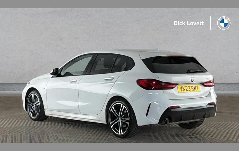 Used BMW 118 M Sport 136 HP (100 kW) 2023 White Hatchback