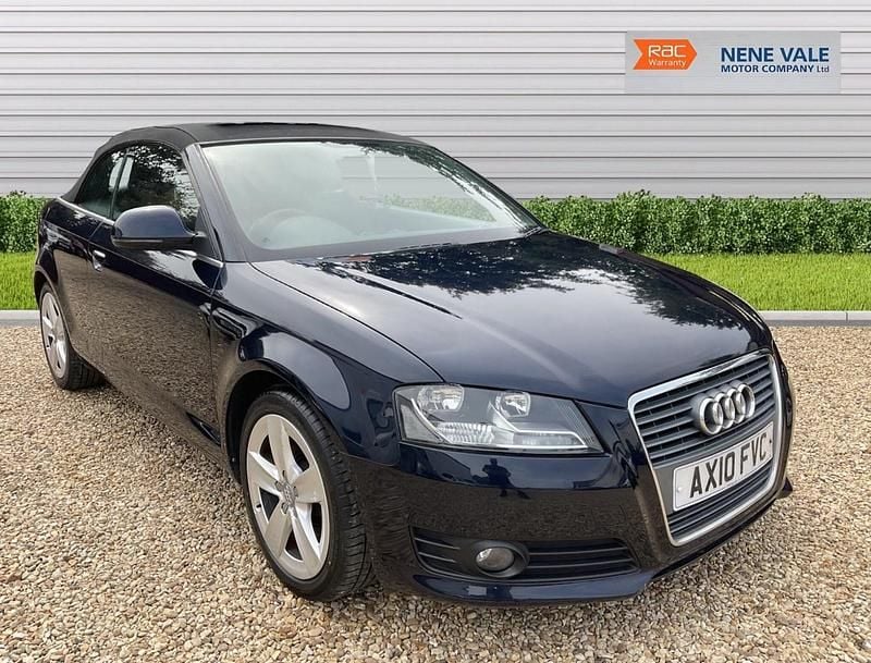 Used Audi A3 Cabriolet Sport 2010 Blue Cabriolet
