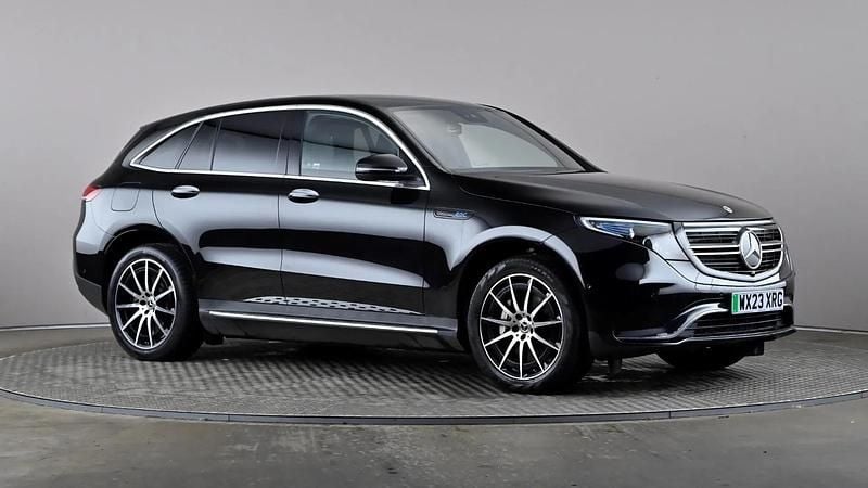 Black Used 2023 Mercedes EQC400 AMG line SUV | £27,977 (Good price) - Image 1/3