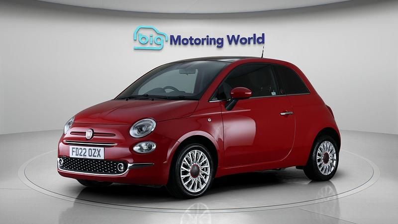 Used Fiat 500 Red 68 HP (50 kW) 2022 Hatchback