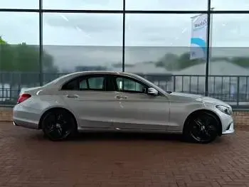 Used Mercedes C220 Premium Plus 194 HP (142 kW) 2019 Silver Sedan