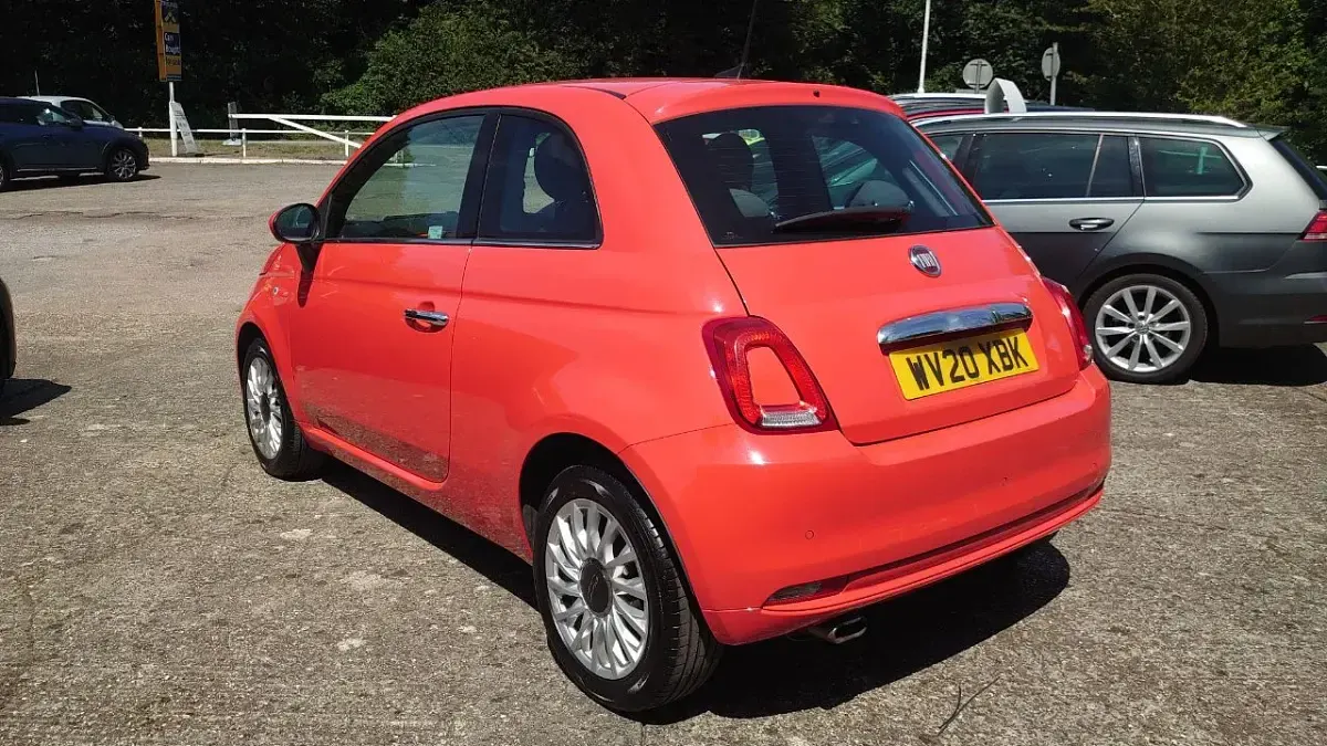 Used Fiat 500 Lounge 69 HP (50 kW) 2020 Pink Hatchback