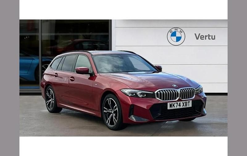 Red Used 2024 BMW 320 M Sport Estate | £32,703 (A bit pricey) - Image 1/4