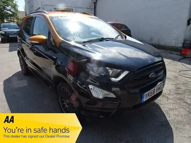 Used Ford Ecosport ST-Line 140 HP (102 kW) 2018 Black SUV