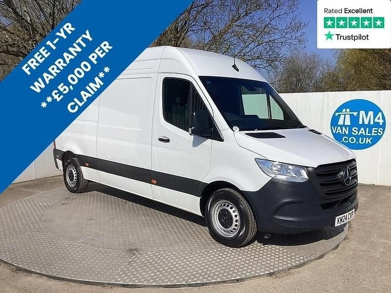 Used Mercedes Sprinter Premium 150 HP (110 kW) 2024 White Van