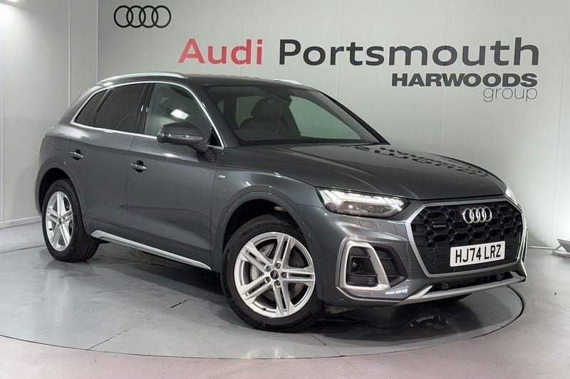 Grey New 2024 Audi Q5 S-Line SUV | £39,990 (Fair price) - Image 1/4