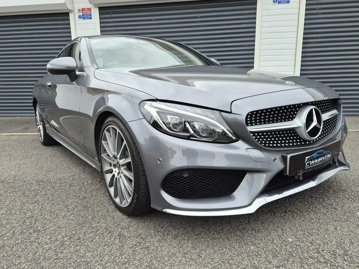 Used Mercedes C250 AMG Line Premium 2017 Grey Coupe