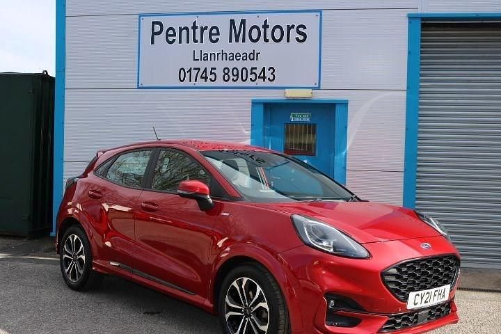 Used Ford Puma ST-Line 155 HP (114 kW) 2021 Red SUV