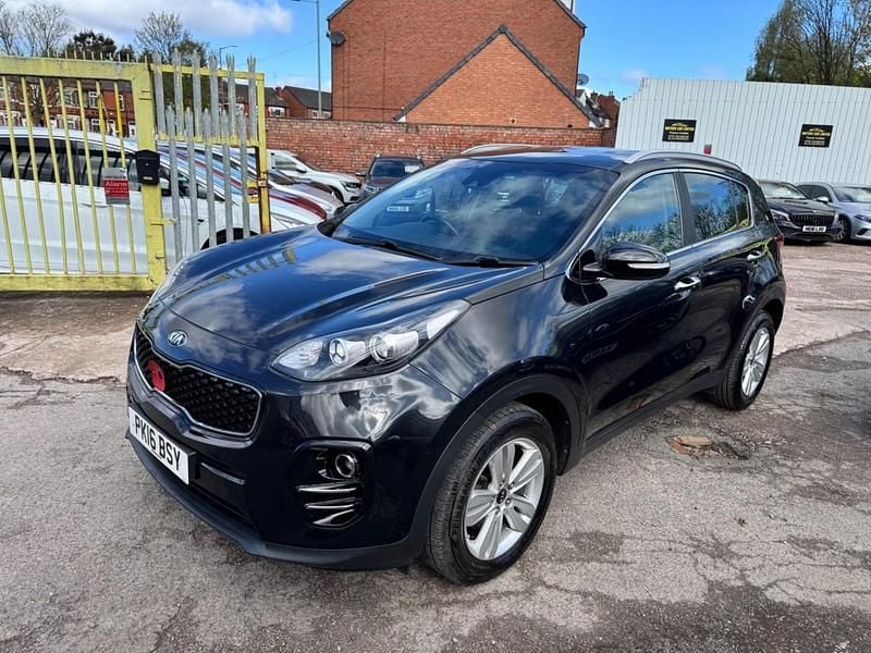 Begagnad Kia Sportage 2016 Svart SUV