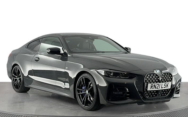 Usado BMW 420 M Sport 190 CV (139 kW) 2021 Gris Coupe