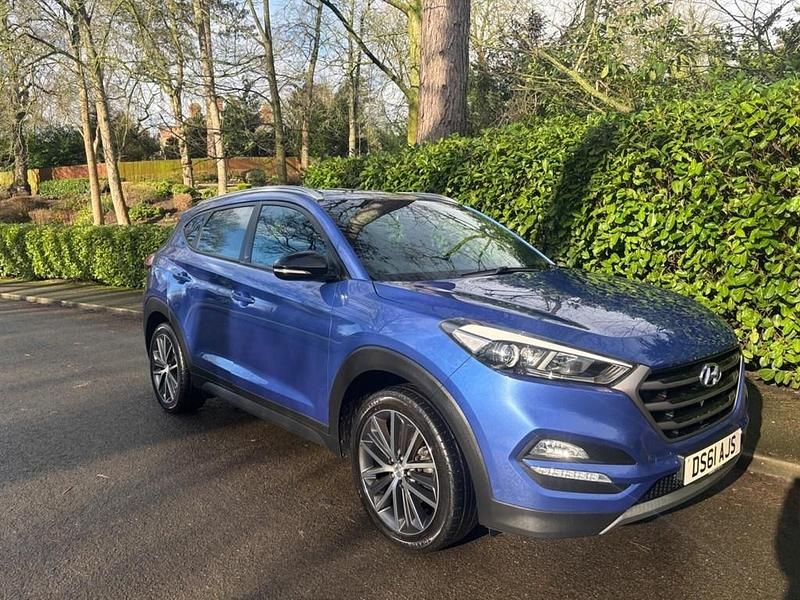 Used Hyundai Tucson GO! 177 HP (130 kW) 2018 Blue SUV