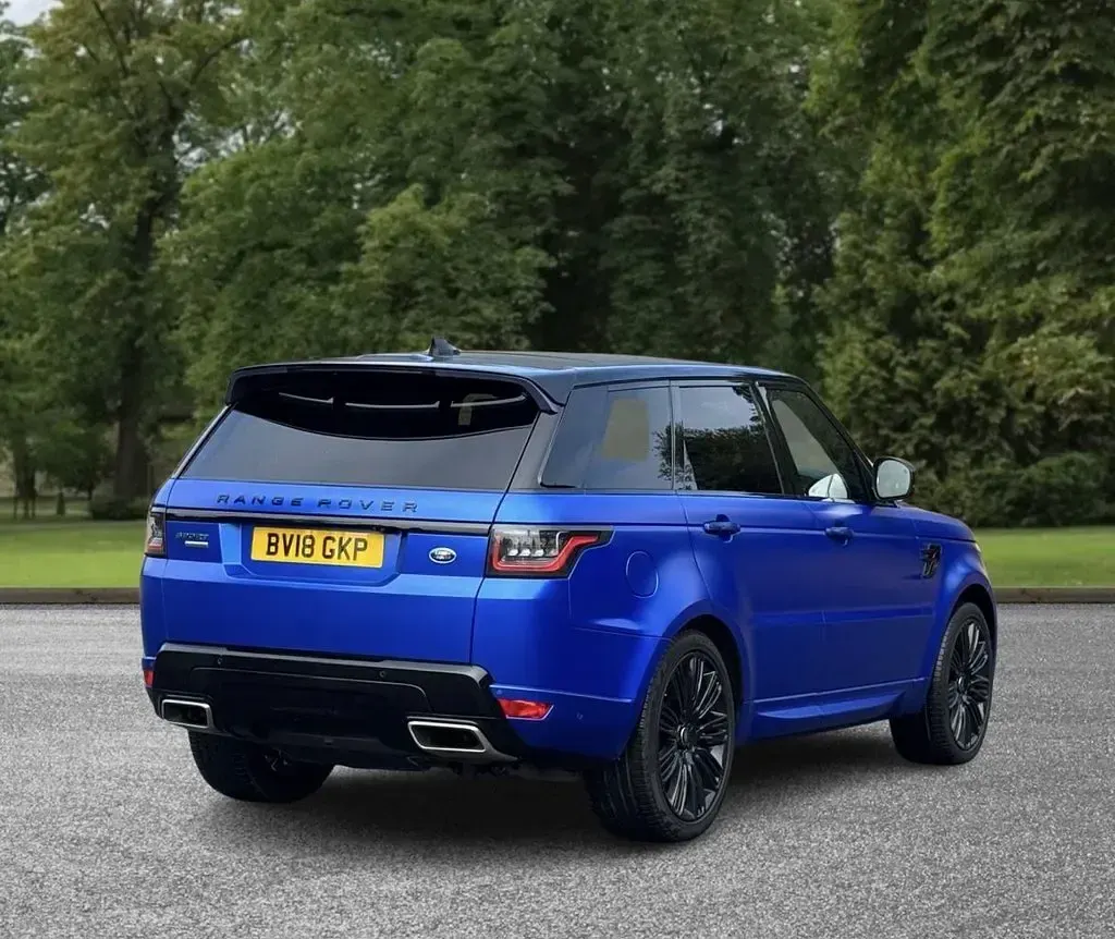 Used Land Rover Range Rover Sport Autobiography Dynamic 306 HP (225 kW) 2018 Blue SUV