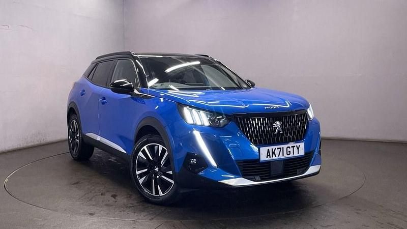 Blue Used 2021 Peugeot 2008 Premium SUV | £14,999 (Fair price) - Image 1/4