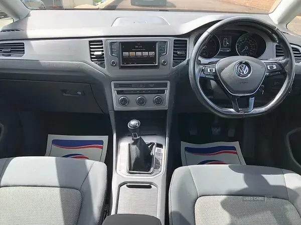 Used VW Golf Sportsvan SE 150 HP (110 kW) 2016 Blue MPV