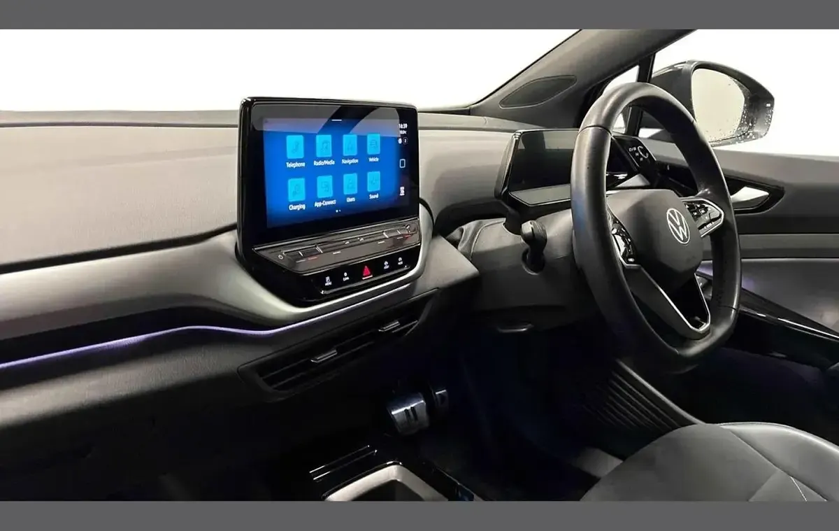 Used VW ID.4 Pure 123 kW (168 HP) 2022 Black SUV