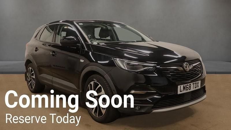 Used Vauxhall Grandland X Elite 130 HP (95 kW) 2018 Black SUV