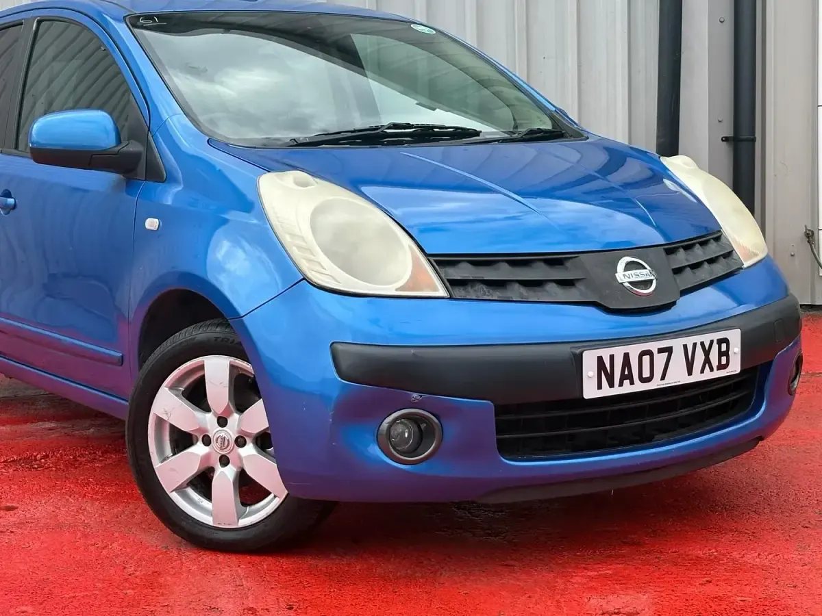 Used Nissan Note 110 HP (80 kW) 2007 Blue MPV